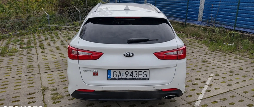 Kia Optima cena 76875 przebieg: 164000, rok produkcji 2019 z Gdynia małe 497